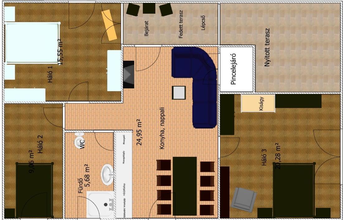 Ferienwohnung Vadoka Haz Őriszentpéter Exterior foto